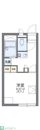 レオパレスアンジェリークIIIの物件間取画像